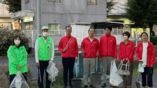 尼崎信用金庫深井支店さんと深井駅前清掃を実施しました！